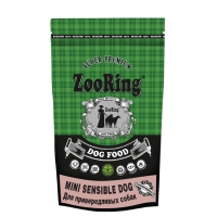 Корм ZooRing Mini Sensible Dog Мини Индейка и рис 700г для привередливых к вкусу собак