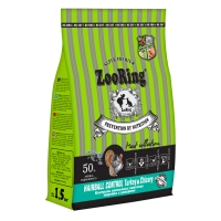 Корм ZooRing Adult Cat Hairball Control Индейка с цикорием 1,5кг